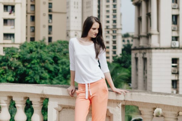 Photo orange pants
